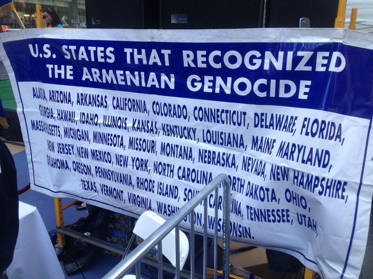 Armenian Genocide 2013 _9 sign